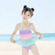 2025 new children, girls, infant baby suspended gauze skirt small princess swimwear swimwear summer bikini

