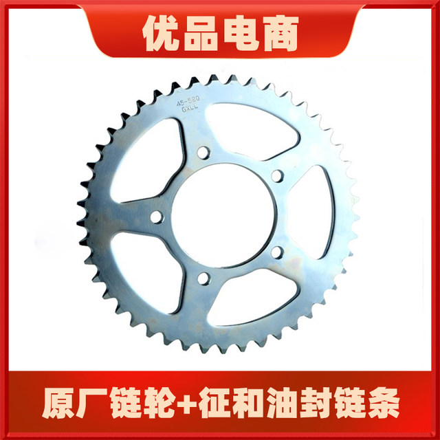 Suitable for Haojue Chi Chi GW250F GSX250R DL250 suite chain original sprocketing rhineboard oil seal chain