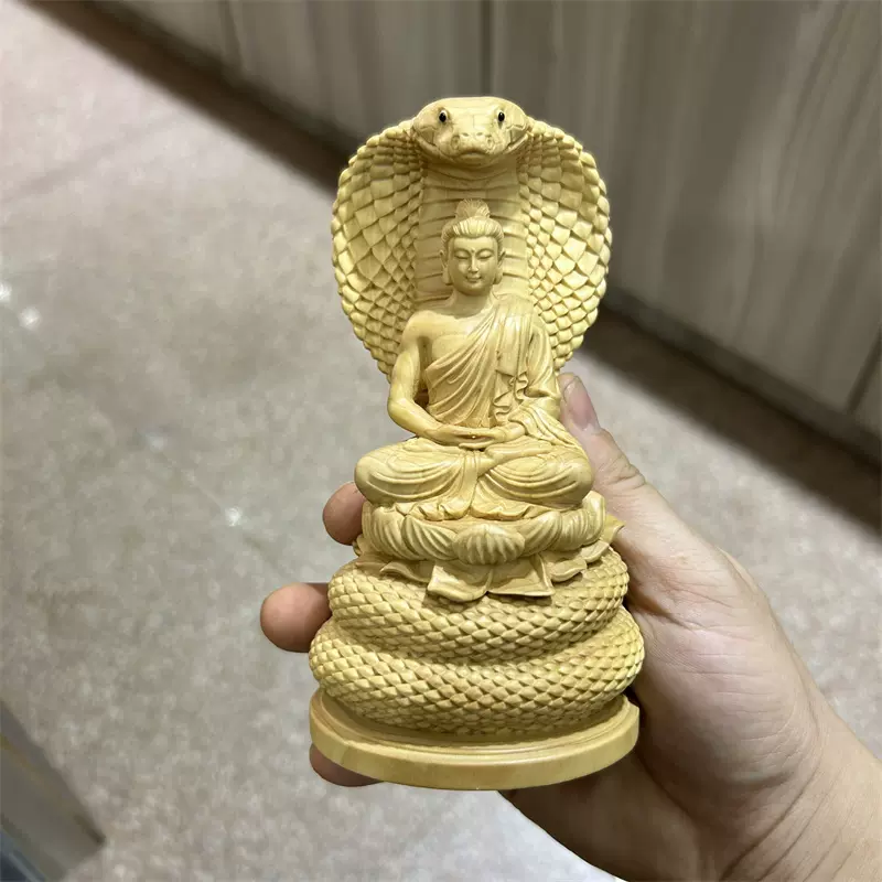 仏教美術 龍尊王 蛇王菩薩 銅像 開運 鎮宅 守護 風水 工芸品 置物