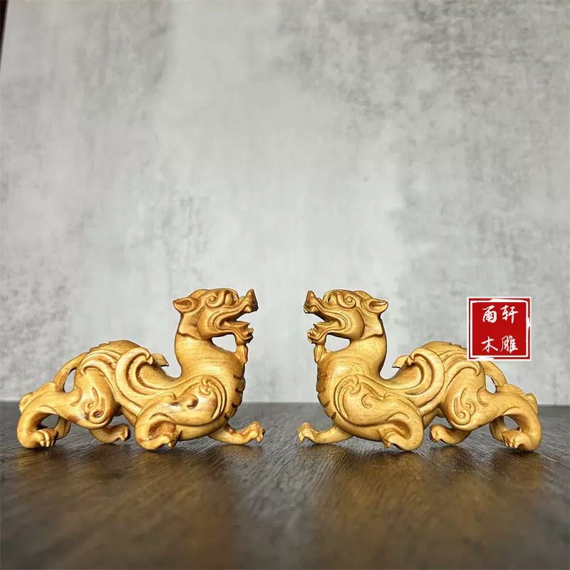 木彫 貔貅彫刻 木雕工艺品貔貅png图片免费下载-素材0yVjUWkeU-新图网