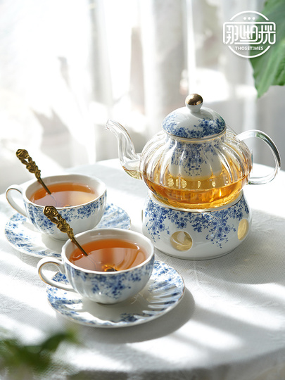 Those Times フローラルティーセット - 4人用ハーブティーセット