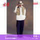 HM men's women's jacket summer long-sleeved business casual lapel commuter thin jacket 1238527
