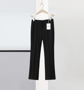 
Brand genuine fine workmanship, slimming, slimming black pants, anti-wrinkle, high-elasticity, leg-slimming pencil pants/only a small amount