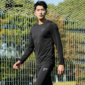 
Dowin dowin sports long-sleeved T-shirt men's tight running round neck top 2312007