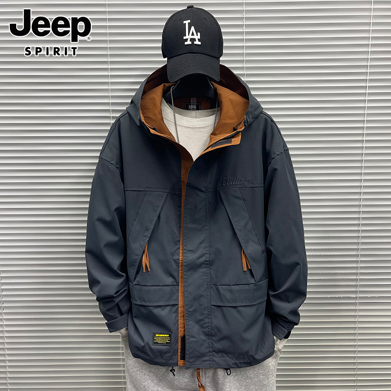 JEEP JEEP ĳ־      Ʈ 귣 罺  WORKWEAR WINDPROOF JACKET MEN-