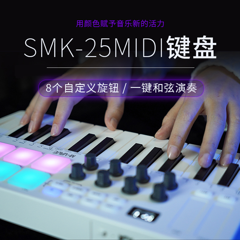 MINI25 Ű MIDI Ű   Ű  MIDI Ű Ʈѷ е SMK-25-