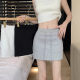 Women's 2025 new sports short skirt high waist spring and summer drawstring small body sweat skirt a line skirt pants
