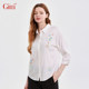 Gitti/Gitti Spring Printed Cubic Sleeve Shirt Women's Loose Large Size Casual Shirt G251009
