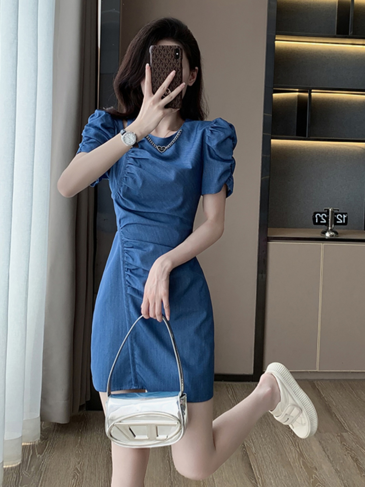 C8233 2290K Váy Đầm Liền Thân Nữ Shureag Dáng Ôm Body Gợi Cảm Sexy Mùa Hè Thời Trang Nữ G05 Sản Phẩm Mới