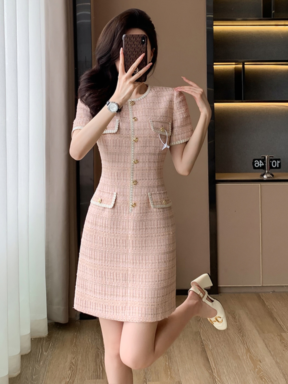 C8230 2190K Váy Đầm Liền Thân Nữ Shureag Dáng Ôm Body Gợi Cảm Sexy Ngắn Tay Mùa Hè Thời Trang Nữ G05 Sản Phẩm Mới