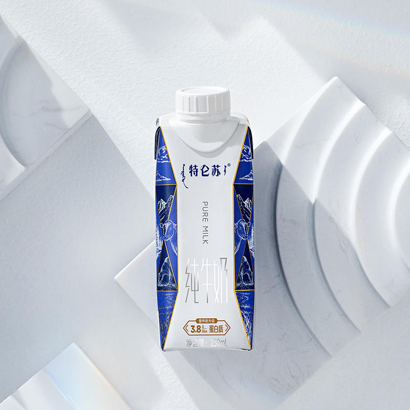 特仑苏 纯牛奶利乐梦幻盖250ml*10包 *2件