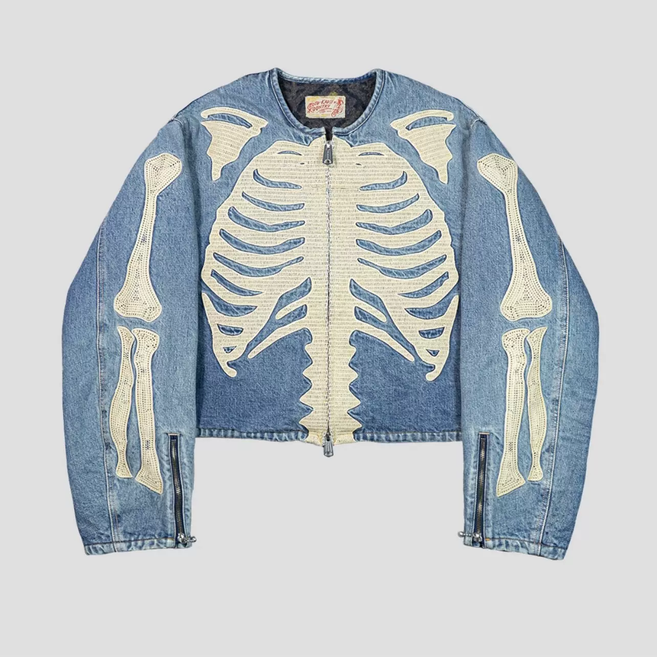 新品 KAPITAL 24AW 刺繍入り中綿ジャケット 平田和宏 3サイズ 黒