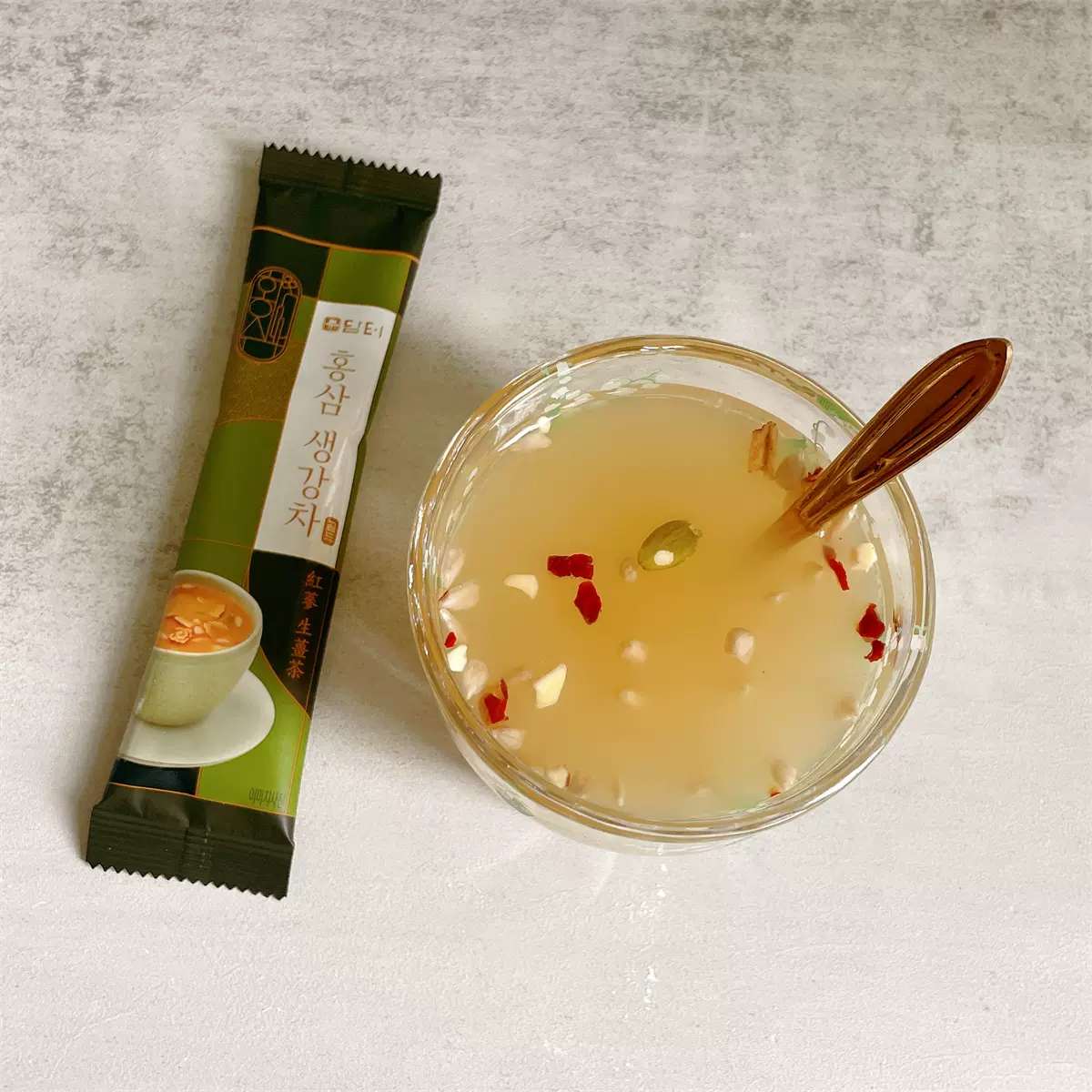 单条冬季红参生姜茶双和茶大枣南瓜子粉末姜茶