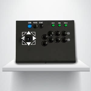 
Professional eight-button fighting arcade 2P joystick console sub-machine split simulator multi-player coin-operated button