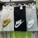 Nike men's shorts, big hooks, knitted loose sports and leisure pants AR2376-01-064-142
