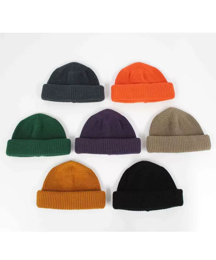 国仓RACAL SK8 Knit CAP 秋冬简约翻边单面针织冷帽线帽23AW-Taobao