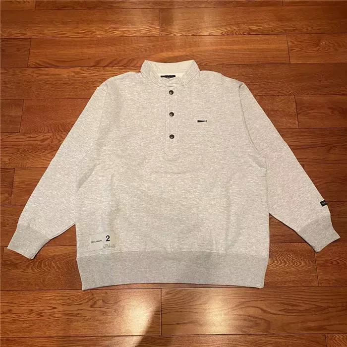 国仓DESCENDANT VOIL HENLEY NECK SWEATSHIRT 亨利领卫衣19SS-Taobao