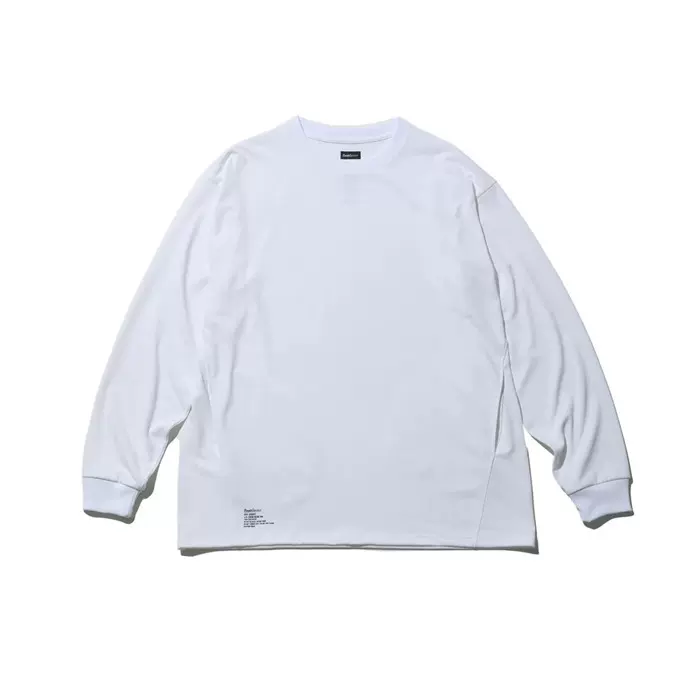 FreshService DRY JERSEY LS CREW NECK TEE 23AW宽松纯色长袖T恤-Taobao