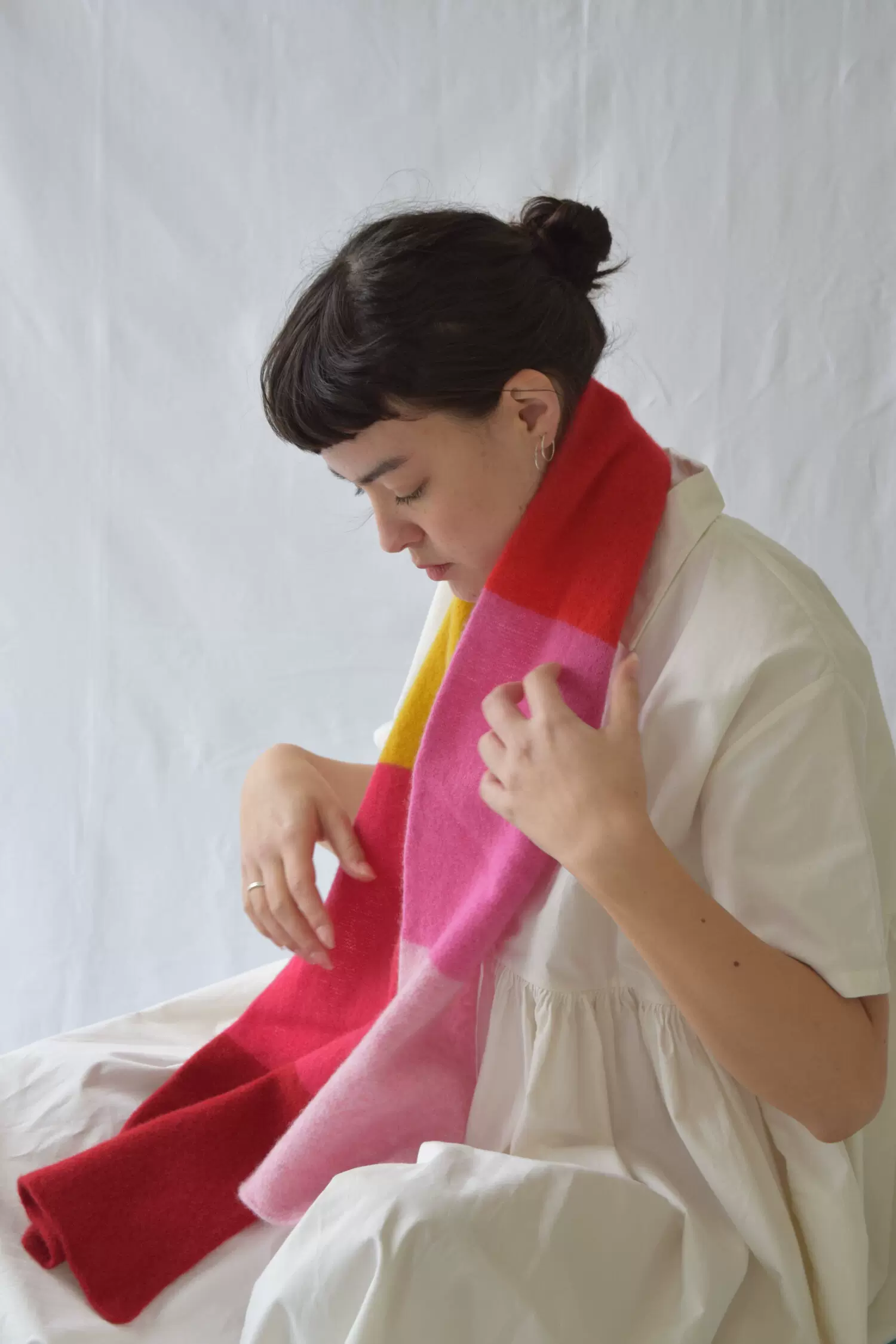ジャケット・アウター cecilie telle high neck poncho Cecilie telle high neck poncho ポンチョ・ケープコート