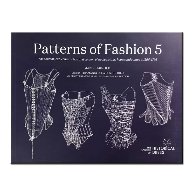 现货16 18世纪宫廷礼服服装设计剪裁纸样制版patterns Of Fashion