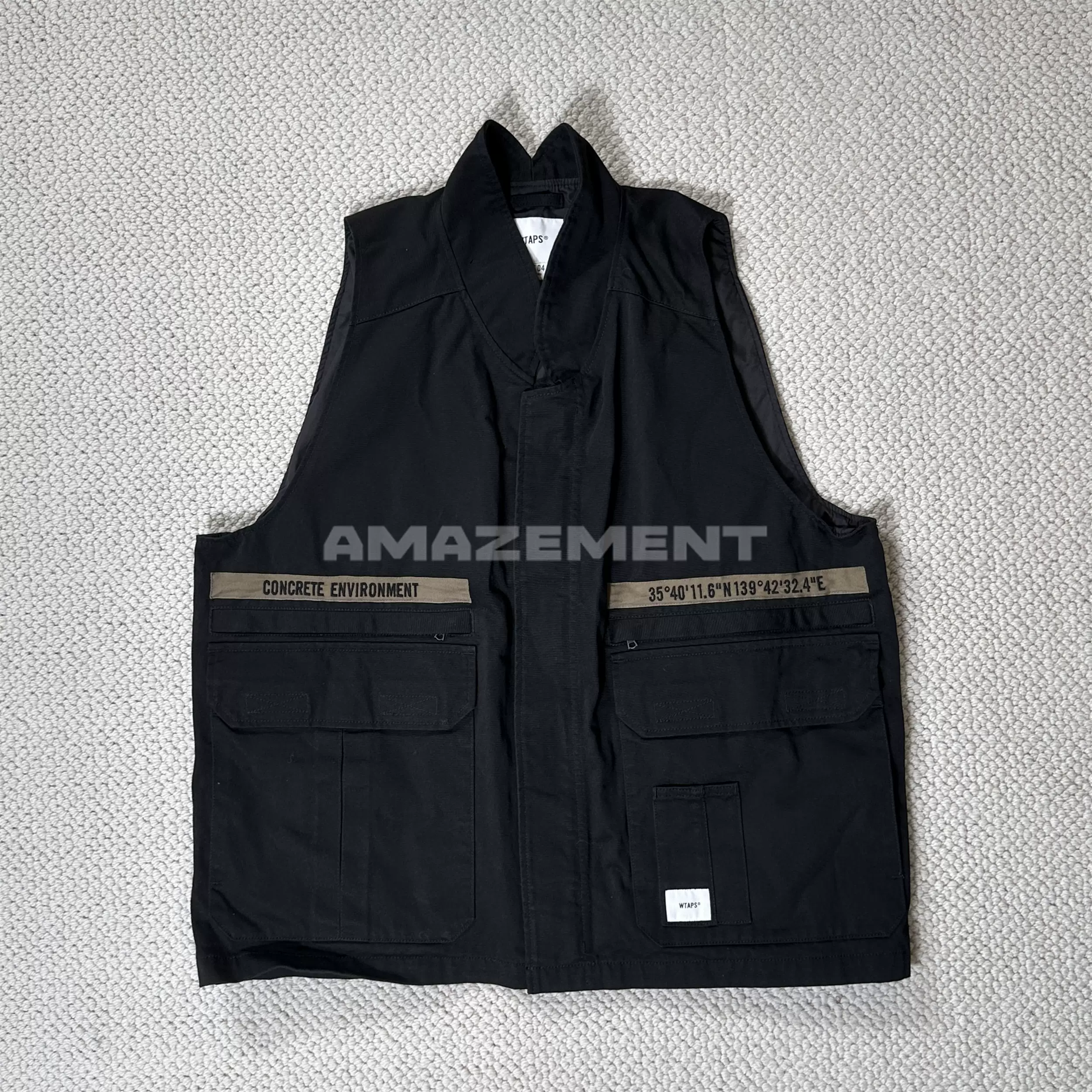 3年保証』 wtaps / REP / 上身及 VEST Wtaps VEST- COTTON. TWILL 21SS