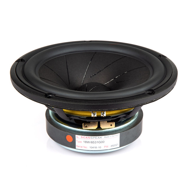 Danish ScanSpeak gentleman treasure 18W/4531G00/8531G00 watermelon basin 6.5 -inch medium and medium bass speakers
