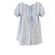 Large size fat MM French sweet polka dot short-sleeved shirt for women in summer new loose slimming top trendy
