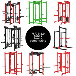 Rep Frame-Style Squat Rack, Small Bird Cage Rack, Multi-Functional Bench Press Rack, Professional Smith Comprehensive Training Rack