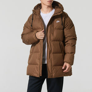 
NIKE Men's Sportswear Sports Casual Warm Mid-Length Hooded Down Jacket IB2974-235