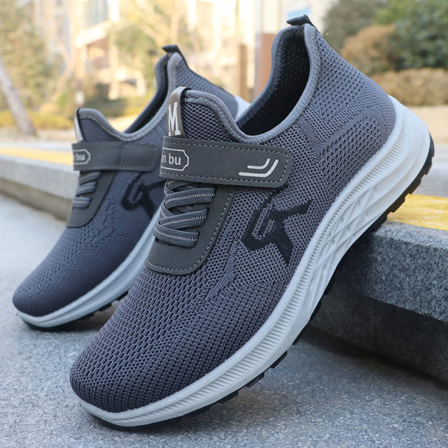 Breathable Mesh Foam Bottom Platform Dad Shoes