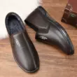 Giày da nam thông thường mùa thu đông Giày đầu bếp chống nước và chống dầu giày đế mềm chống trượt Giày làm việc khách sạn Giày da công sở cho nam