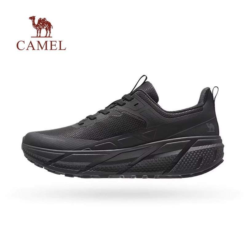 Camel running shoes men's 2025 waterproof thick sole