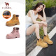 Camel Martin boots thick-soled women's shoes 2025 autumn and winter new style rhubarb boots hiking shoes short boots women's fashion boots