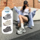Camel women's shoes 2025 summer new silver thick-soled dad shoes women's fashionable casual shoes height-enhancing sports shoes