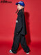 Children's hip -hop hip -hop performance clothes tide cool boy loose shirt set autumn girl hiphop performance suit