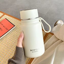 2025 Large-Capacity Thermos Cup for Boys and Girls, High-Looking and Portable Stainless Steel Water Cup, Student Office Tea Cup