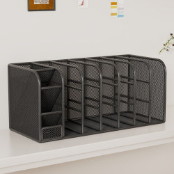 Desktop Storage Box Student Desk Storage Rack Large Capacity Desk Organizer for Books, Stationery, Pen Holder, Bookshelf, Book Stand