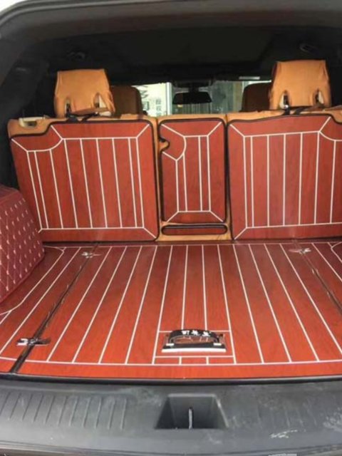 Suitable for Cadillac XT5 XT4 XT6 CT4 Rui Ge XTS CT6 CT5 Wooden floor trunk pad
