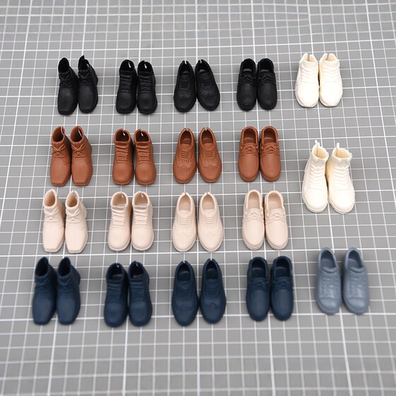Doll Shoes Yogebiber Ken Prince Ken Ken baby boyfriend leather shoes casual shoes and sneakers, multiple men's shoes
