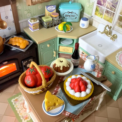 Tangbaojia if You Come to the World, Come to the Countryside Kitchen Cream Glue DIY Decoration Accessories Props Ornaments