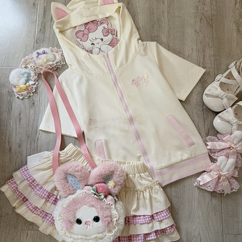 Original homemade Japanese cute soft girl skirt
