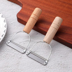 Household Wooden Handle Stainless Steel Peeler, Peeling Knife, Peeling Tool, Peeling Scraper, Kitchen Gadget