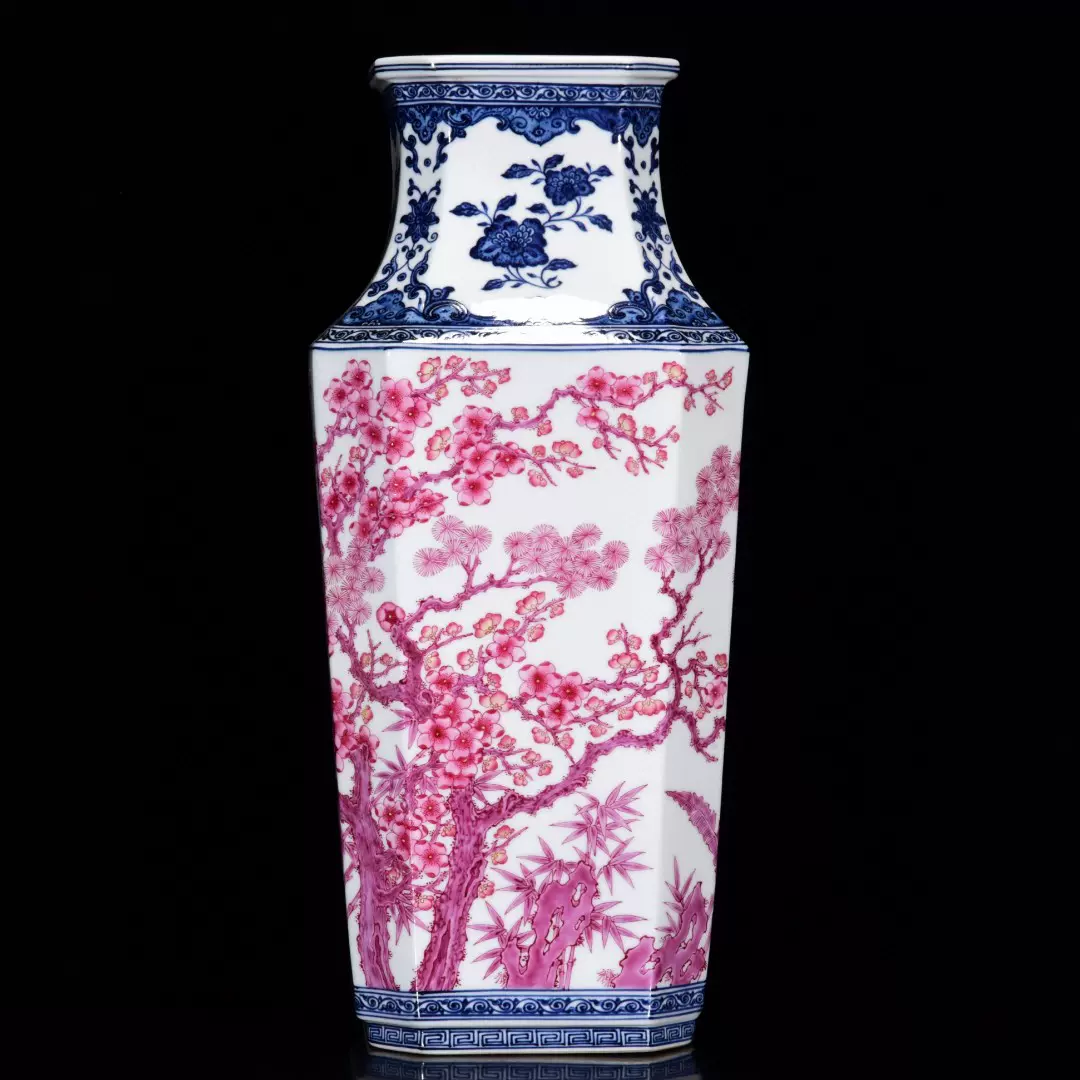 送料無料　清時代　『華石』在銘　漢詩文牡丹図・古扇面　紙本肉筆　中国古玩骨董 中国書画 清画家《呉昌碩 桃図》 掛軸 真作 肉筆保證 紙本