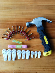 No-Trace Nails for Hanging Pictures, Strong Wall Nails, Cement Nails, Staple Nails, Steel Nails, No-Drill Invisible Nails, Special Nails for Wedding Photos