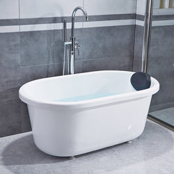 Internet-Famous Household Acrylic Adult Freestanding Small Apartment Double-Layer Insulated Bathroom 1.7m Bathtub Hotel Bathtub