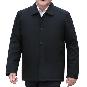 
Dad's coat, men's cotton-thick autumn and winter clothing, middle-aged and elderly buttoned jacket, elderly grandfather's top, outer cotton coat