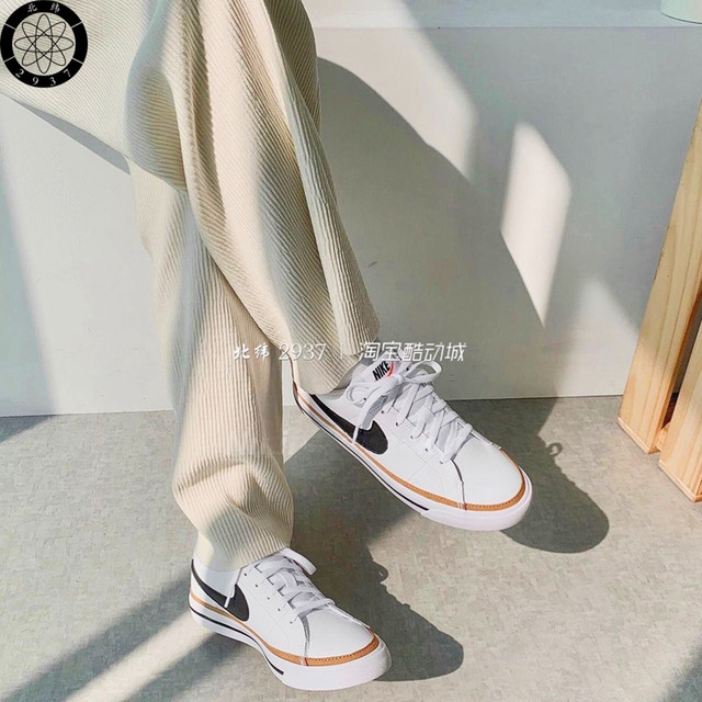 NIKE COURT LEGACY Nike women's low-top casual sneakers simple white shoes CU4149-102