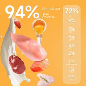 
Direct supply of Kuanfu cat low-temperature baked food, high-protein fresh meat, grain-free, adult cat fattening nutritional staple food at full price