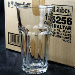 Libby Tempered Glass Cup, Juice Cup, Pizza Hut Cup, Colin Cup, Whiskey Cup, Heat-Resistant Drinking Cup, Octagonal Beer Cup