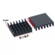 Hợp kim nhôm Bo mạch chủ tản nhiệt 19*19*5mm Card đồ họa CPU chip công suất cao tản nhiệt dây dẫn nhiệt có thể tùy chỉnh bàn tản nhiệt Linh kiện tản nhiệt